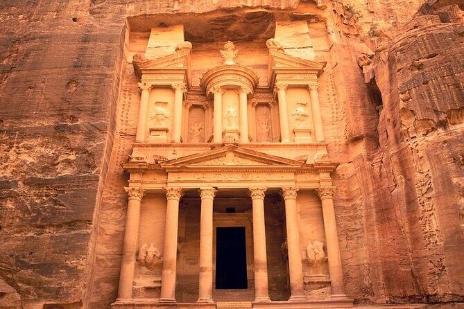 2 Day Group Tour from Amman to Petra Wadi Rum Aqaba Dead Sea - Wadi Rum Bedouin campsite: desert views and optional adventures