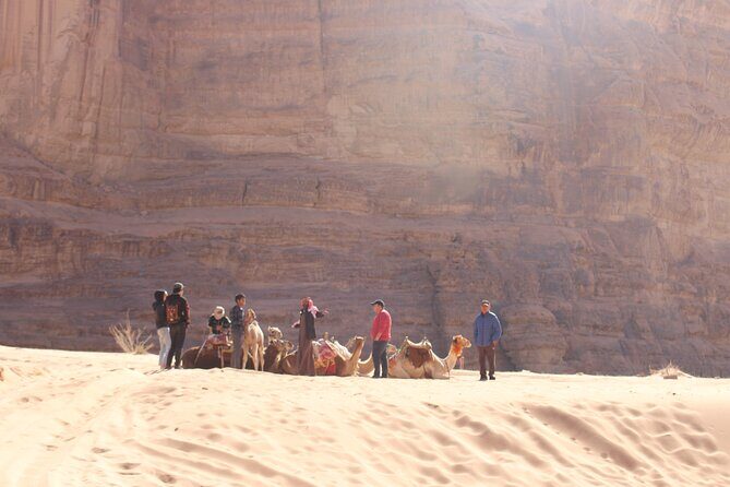 3-Day Tour to Petra, Wadi Rum, Karak, Mujib, Aqaba, and Dead Sea - Petra: the Siq entrance, Khazneh, and a long stone day