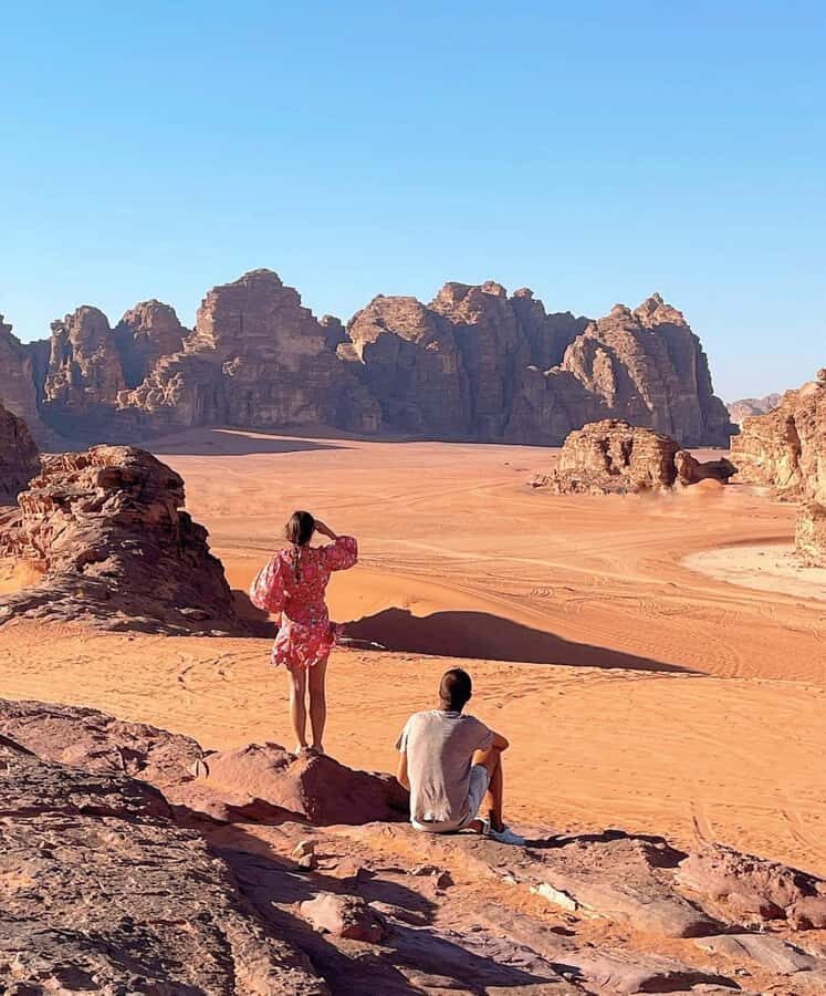 4Hour Jeep Tour (Morning or Sunset) Wadi Rum Desert Highligh - Lawrence Spring: Camel Connections and a Famous Name