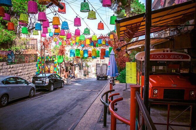 Amazing Panoramic Amman City Tour - Downtown Amman by car: souks, mosques, and food-country realism