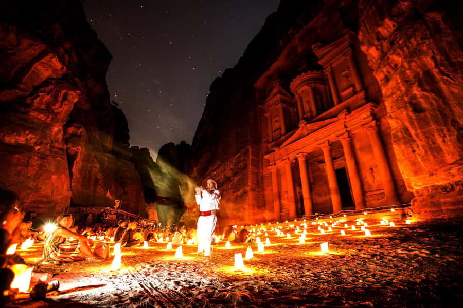 Amman: Petra by Night Tour with Optional Day Visit - The best value parts of $99: transport, tickets, and stress control