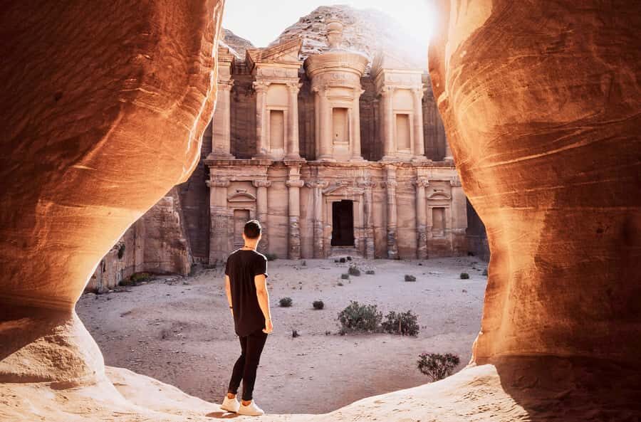 Amman: Petra, Wadi Rum, and Dead Sea 2-Day Tour - Entering Petra through the Siq: what four hours really gives you
