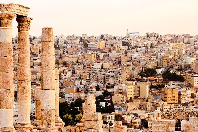 City Tour Of Amman Half Day With Local Lunch - King Abdullah Mosque: the blue dome and a quick cultural stop