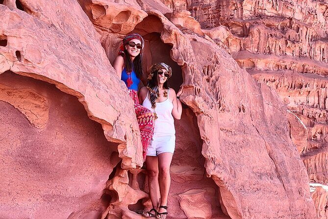 Day Tour / Traditional Meals / Over Night - Little Bridge, Lawrence House, and sand dunes: classic Wadi Rum stop-by-stop