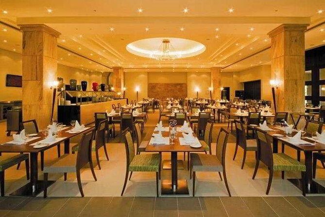 Day use with Lunch at a Dead Sea Resort Private transportation - Lunch on Site: Open Buffet Value After Salt Water