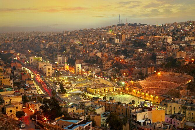 Downtown (Amman city) sightseeing 5 hours - King Abdullah Mosque: The Blue Dome Stop With a Calmer Mood