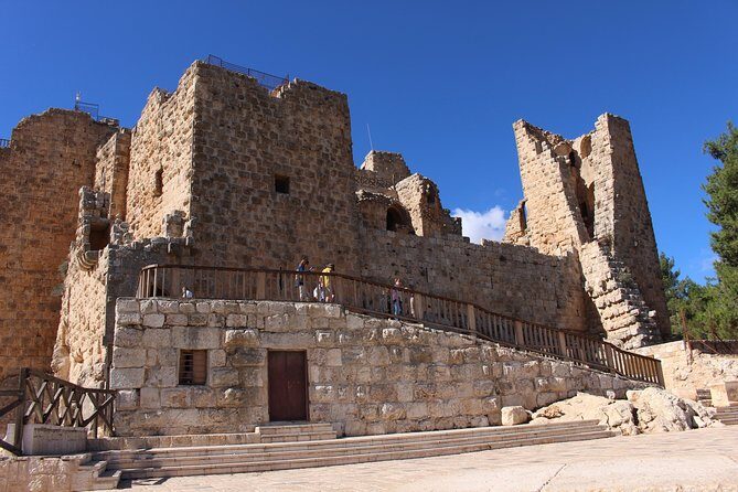 Explore Jordan Tour 6 day tour 5 nights - Jerash and Ajloun: Roman Theatre scale, then Crusader-era views