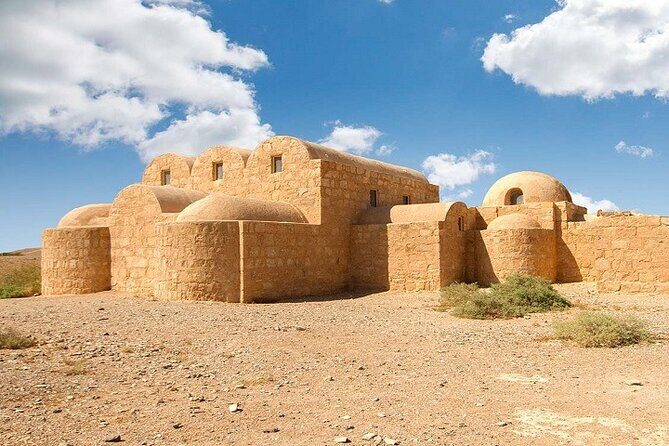 From Amman: Full-Day tour Amman city tour and desert castles - Quseir Amra (Qasr Amra): desert elegance at Highway 40’s edge