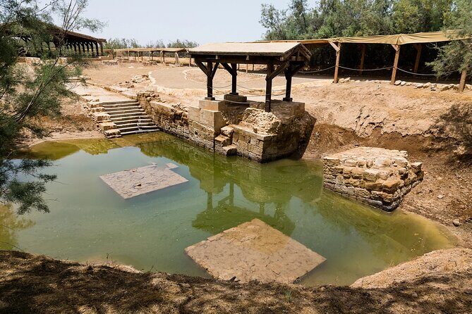 From Amman :Private Full day Dead sea and baptism site Tour - Stop 2: Dead Sea floating, plus the option to swim and refuel