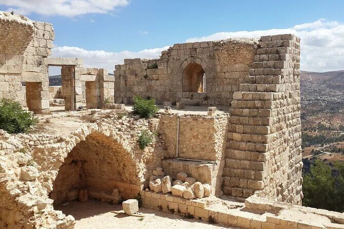 From Amman: Private Full Day Tour Jerash Ajloun & Um Qais - Ajloun Castle: Saladin’s Fortress Feel, Forested Walks, and Wide Vistas