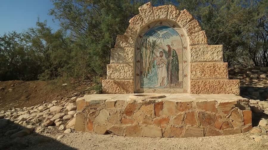 From Amman:Full day Madaba, Mount Nebo and Baptism Site Tour - Mount Nebo basilica and the panoramic Holy Land view