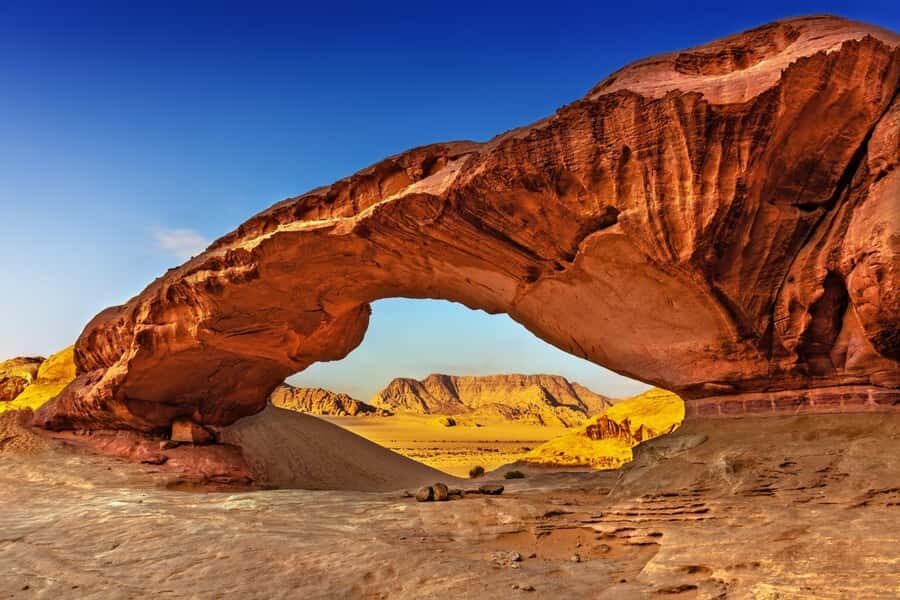 From Eilat: 2-Day Petra & Wadi Rum Tour with Camp Stay - Wadi Rum: desert extremes and Bedouin life