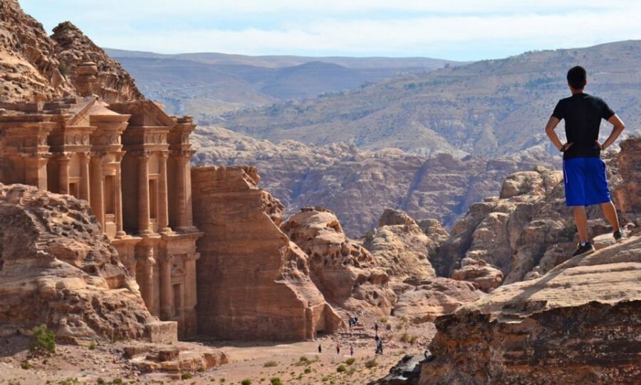 From Sharm ElSheikh: The Lost City (Petra) Day Tour by Ferry - Entering Petra: Al Khazneh and the Siq Moment