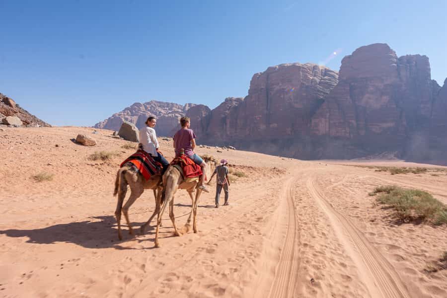 From Wadi Rum: Camel Ride Experience with Tea and Guide - The 4WD ride to the desert: quick, scenic, and actually useful