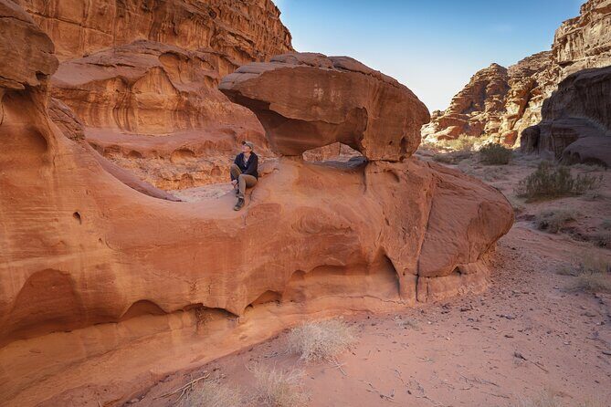 Full-Day 8 Hour Jeep Tour into Wadi Rum Protected Area with Stay - Wadi Rum Quiet Bedouin Village Camp: Dinner, Tea, and a Night You Can’t Fake