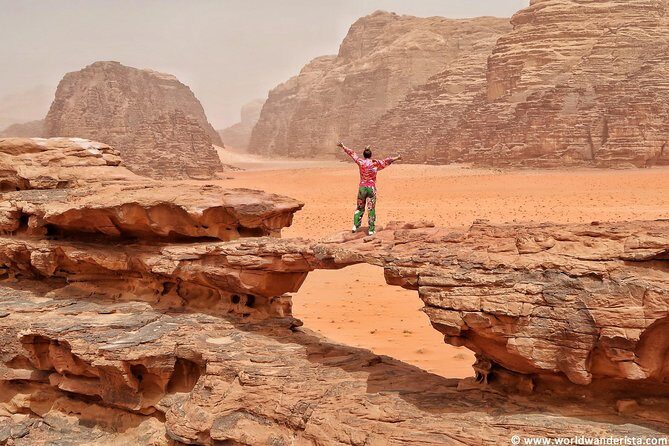 Full day jeep tour - Khazali Canyon: Narrow Passages, Early Arab Carvings, and Cooler Air
