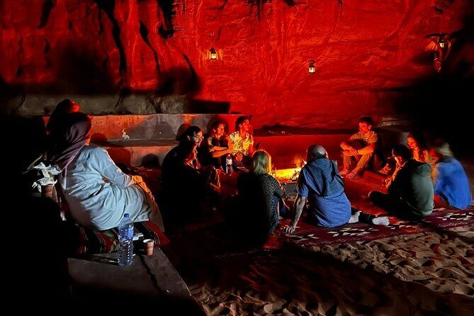 Full Day Jeep Tour and Overnight in Bedouin Camp with Meal - Red Sand Dune, Little Bridge, and Lawrence’s House: Classic Wadi Rum Moments