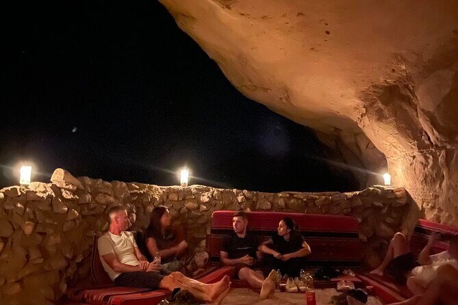 Full-Day Jeep Tour and Sleeping in cave Night Under the Stars - Red sand dunes and the barefoot option at Al Ramal
