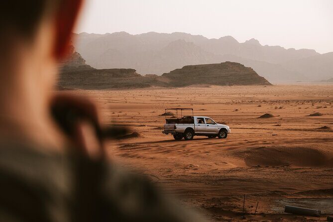 Full-Day Jeep Tour in Wadi Rum with Overnight Stay - Khazali Siq and the canyon wall you can read