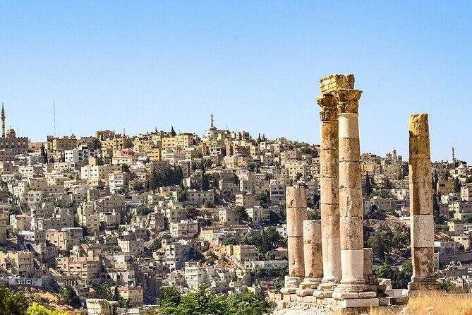Full Day Tour in Jerash and Amman City from Amman - King Abdullah Mosque: architecture with a welcoming door