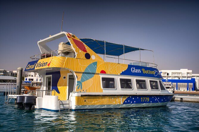 Glass-Bottom Boat 2-hours Tour and Coral-Reef Viewing from Aqaba - Sights from the water: Aqaba Castle and royal landmarks
