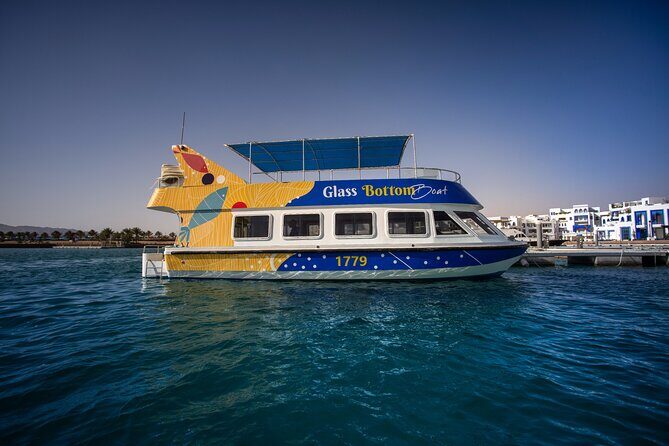 Glass-Bottom Boat 2-hours Tour and Coral-Reef Viewing from Aqaba - Snorkeling gear included, plus flotation for comfort