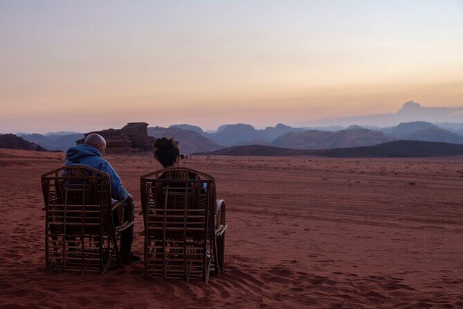 Half day Jeep Tour in Wadi Rum incl. water and Bedouin tea - Um Sabatah sunset tea (if you start in the afternoon)