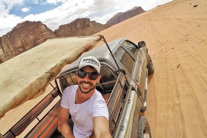 Half-Day Jeep Tour: "Wadi Rum Images" - Sandboarding: Included, Fun, and Not Always Exactly Like You Picture It