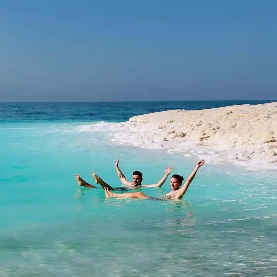 Half Day Tour Dead Sea , Pink Lake, Crystal beach From Amman - Pink Lake and Crystal beach: quick sightseeing that still feels worth it