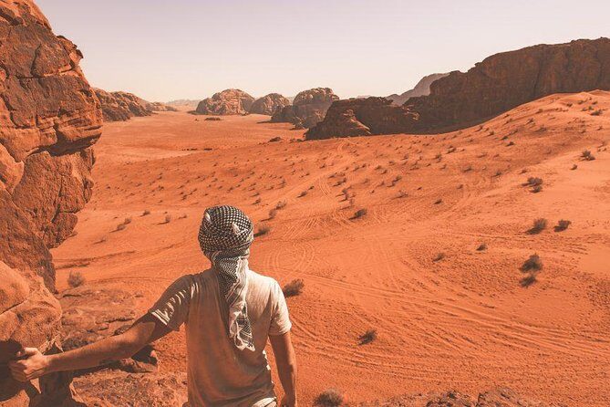 Multi day tour in Jordan - 08 Days - Day 5: Little Petra (Al-Beidha) and Wadi Rum jeep time, ending under stars