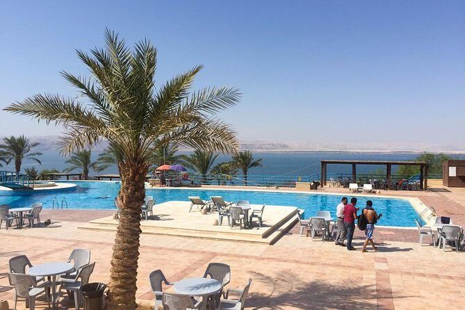 One day tour Madaba, Mount Nebo, Baptism Site, Dead Sea - Dead Sea float and open buffet lunch: plan for the beach portion