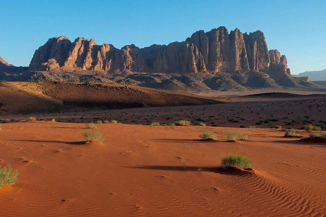Petra and Wadi Rum Day Trip from Amman - Wadi Rum by jeep with a Bedouin guide and Khazali Canyon
