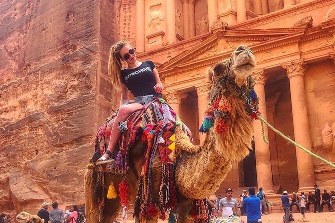 Petra Day Tour Transfers Only from Amman - 7:00 AM pickup and the Wi‑Fi Desert Highway ride