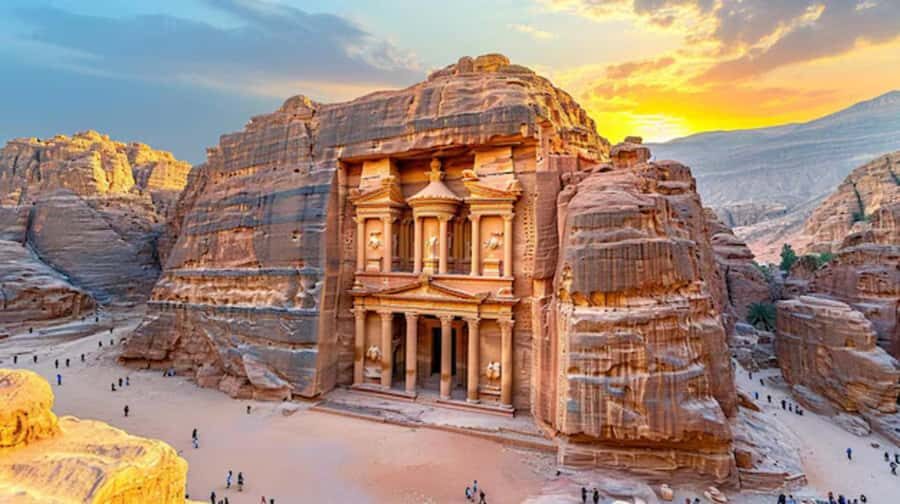 Petra & Wadi Rum: Full Day Private Tour with Hotel Pickup - Lunch and the Timing Bridge to Wadi Rum