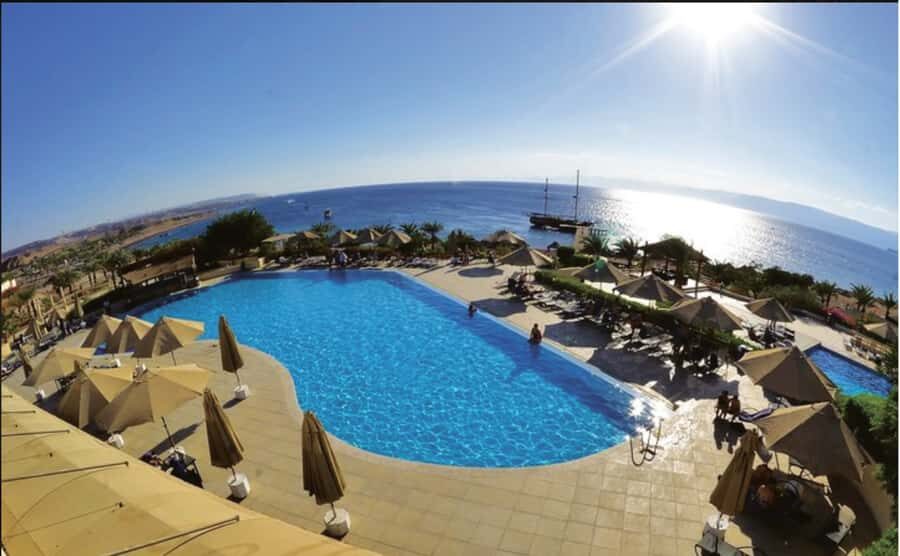 Private beach access with lunch and boat trip - Berenice Beach Club in Aqaba: what this $38 day really covers