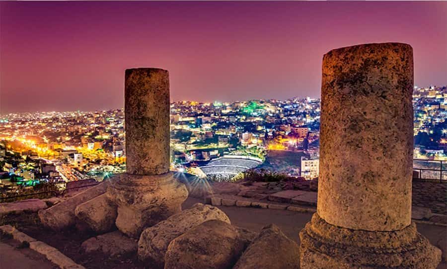 Private Day or Night Amman Sightseeing - Two Hours, Old Amman to New Amman