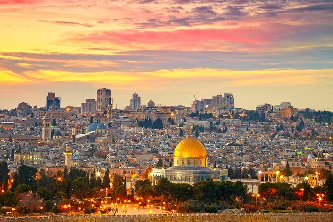 Private Day Trip of Jerusalem and Bethlehem from Amman - Mount of Olives and Palm Sunday Road: the views set the tone