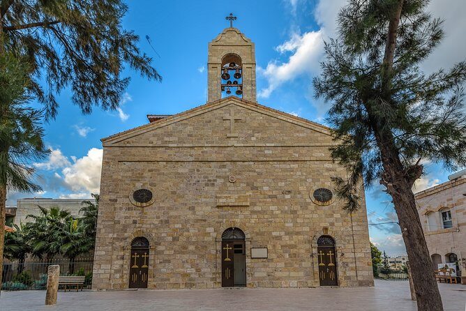 Private Full Trip of Madaba City Mosaics,Mount Nebo,Dead Sea & Amman Sightseeing - The Saint John the Baptist stop: bell tower views and an underground museum
