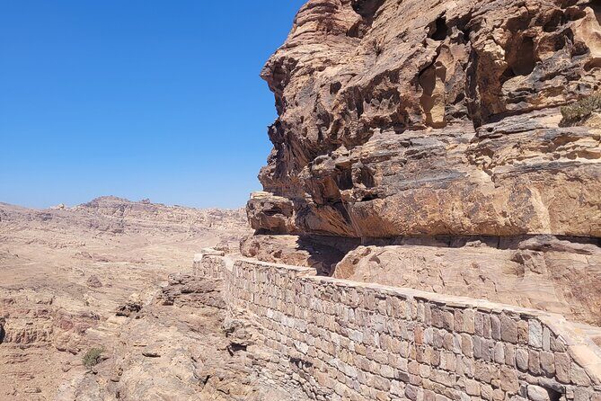 Private Petra Back Entrance Tour with Guide . - Royal Tombs viewpoint: amphitheatre angles you might miss