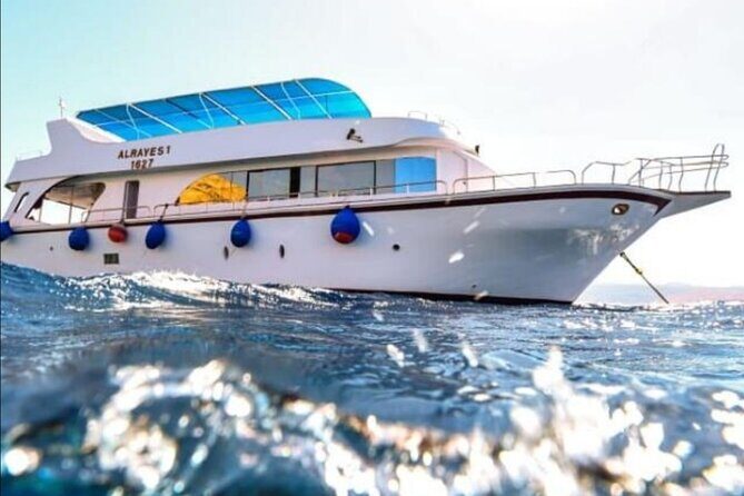 Take advantage of a half-day boat dive experience in Red sea of Aqaba. - On the water: boat comfort plus real safety gear