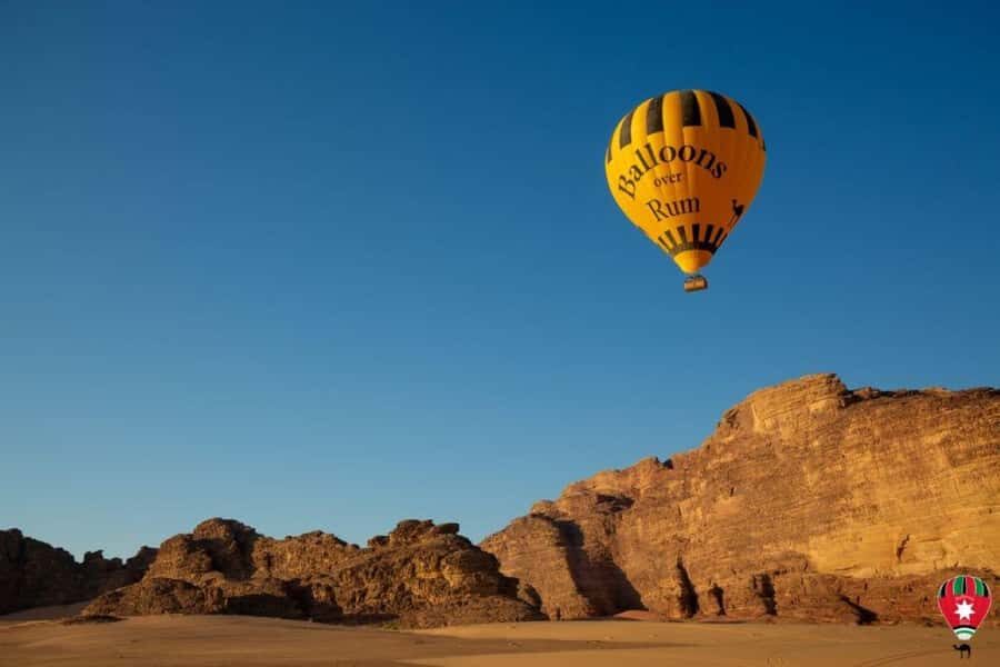 Wadi Rum: Balloons Over Rum - Landing and the ride back: it’s quieter than you expect