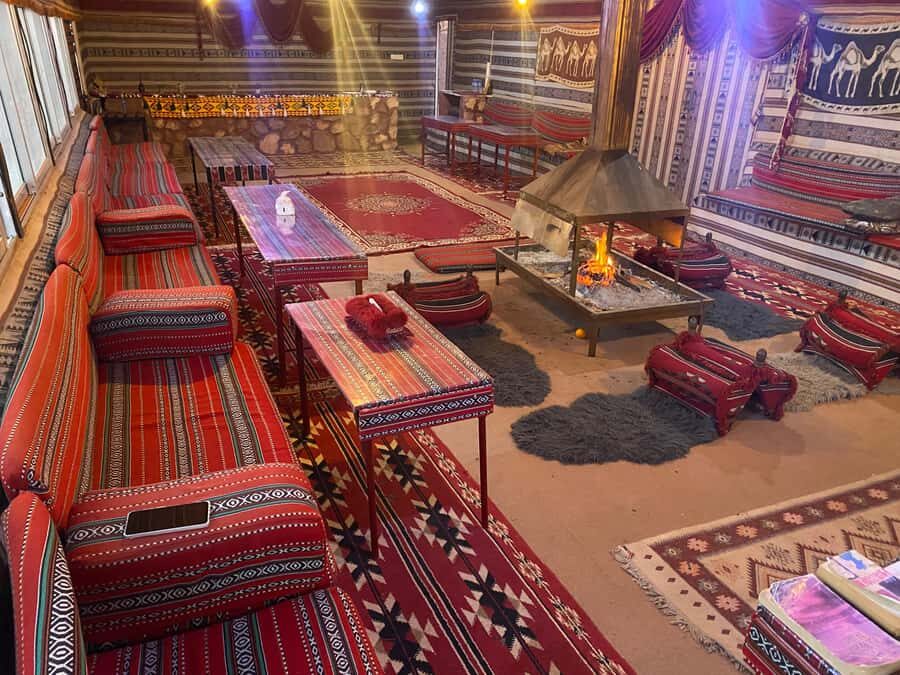 Wadi Rum: Bedouin Camp Stay,Full-Day Desert Tour with 3Meals - Sunset tea, stars later, and what the private tent experience feels like