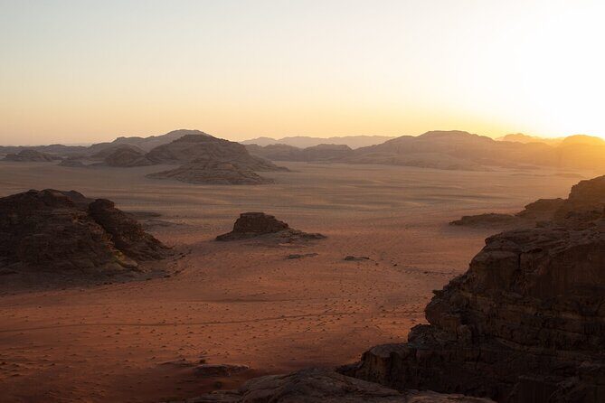 Wadi Rum Desert Sunset Tour - Private 4x4 sunset timing from Wadi Rum Village
