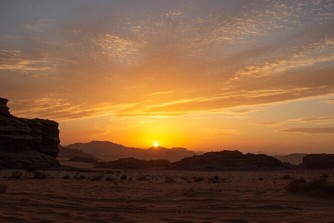 Wadi Rum Desert Sunset Tour - Bedouin tea at sunset: included, and worth using