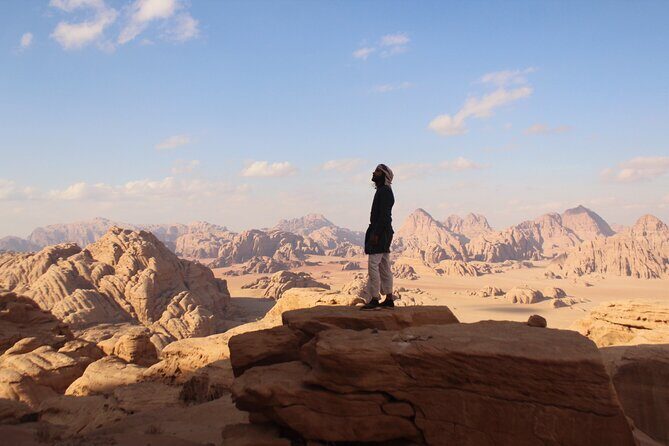 Wadi Rum Full Day Jeep Tour - Stop-by-stop: Lawrence Spring to the rock bridges