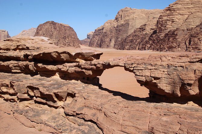 Wadi Rum Half-Day Desert Tour | Wadi Rum Desert - Um Fruth Rock Bridge and the Little Rock Bridge: views with drama