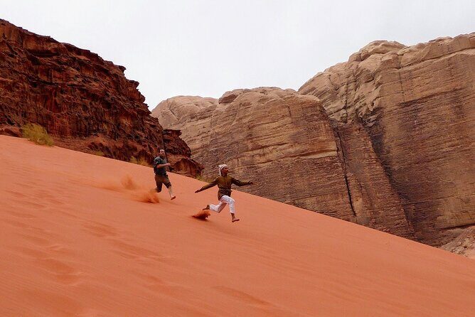 Wadi Rum Short Tours - Inside the protected area: the big red dune and the view that sells the whole trip